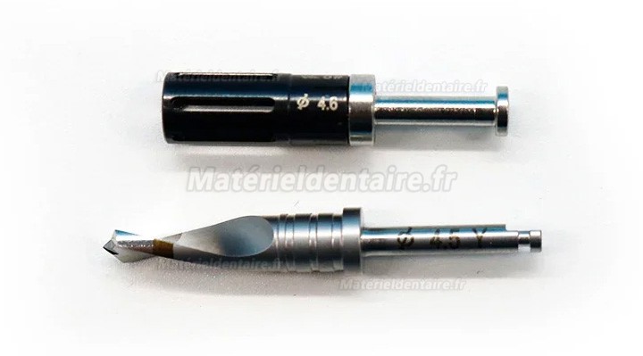 Kit de collecte et de broyage d'os dentaire, auto-fabricant de copeaux d'os avec bouchon